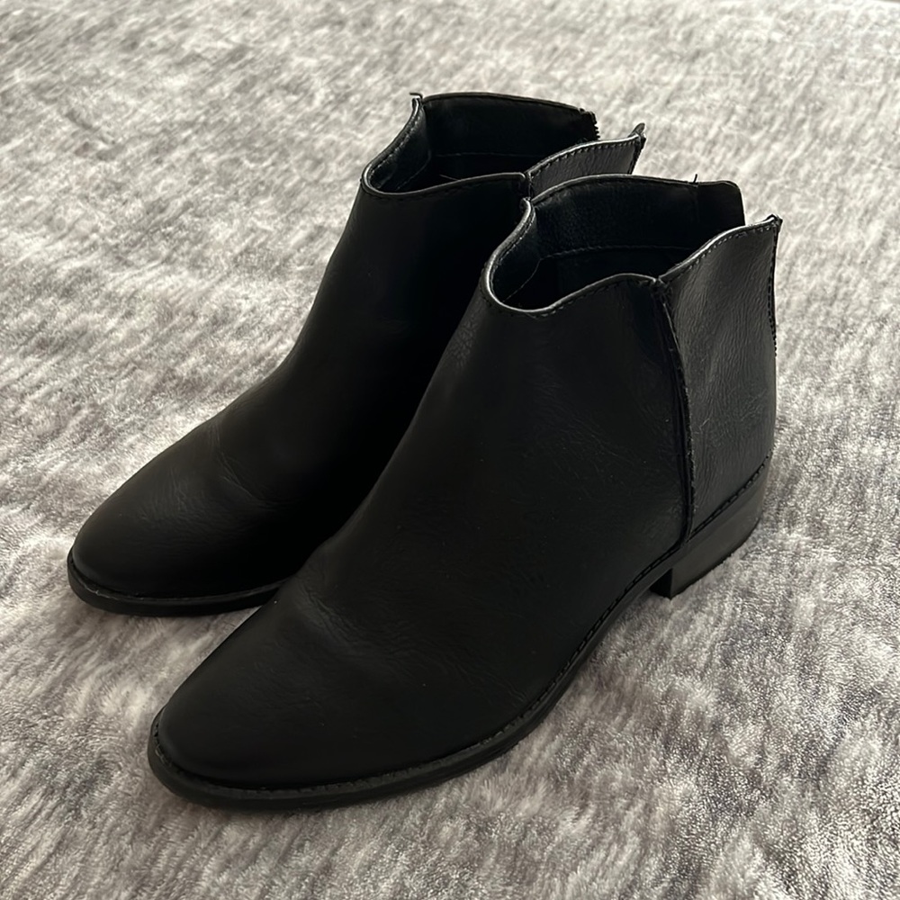 Black booties